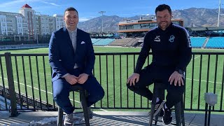 One-on-one sit down with new Switchbacks FC head coach James Chambers