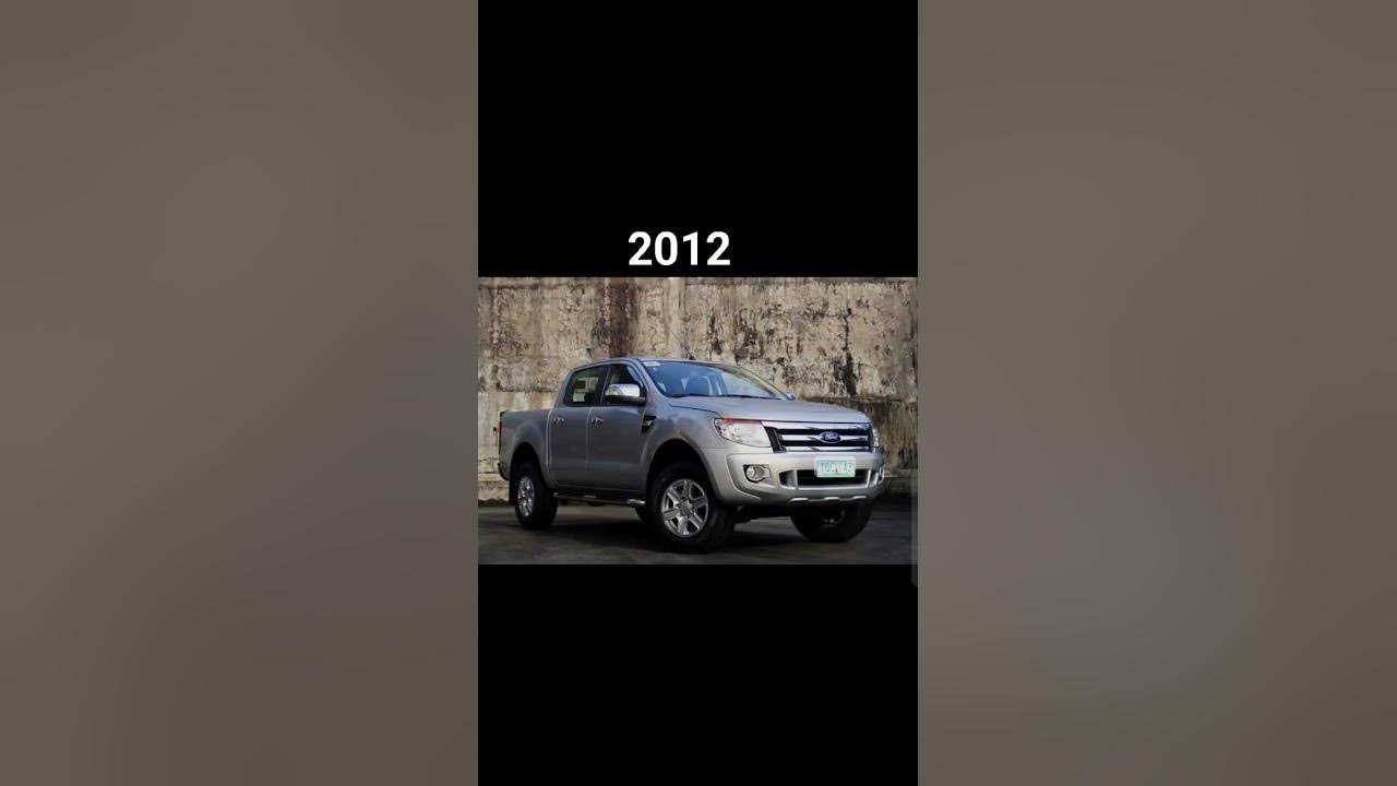 Evolution of Ford ranger (1983-2024) #shorts