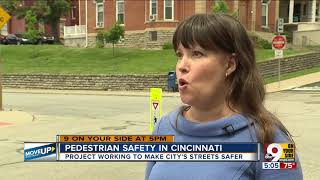 70 pedestrian safety improvements coming to Cincinnati