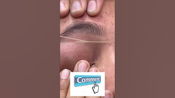 😍eyebrow threading tutorial #eyebrowthreading #trending #shortsvideo #viralvideo 🥰👌🏻👍🏻