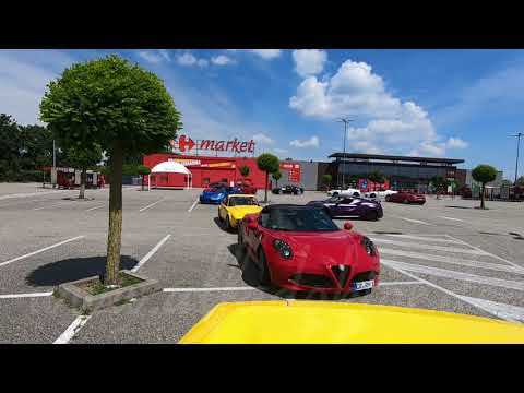 Alfa Romeo 4C Passion Meeting Interlaken Schweiz 2019