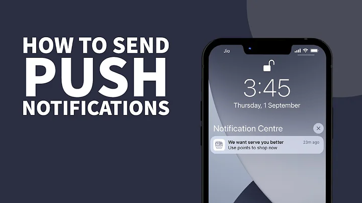 How to send push notifications from firebase
