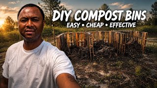 I Planted More Fruit Trees and Built a Cheap DIY Compost Bin!