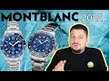 Montblanc Heritage 1858 Ice Sea Diver & GMT Under Radar Watches & Wonders release Minerva Inspired