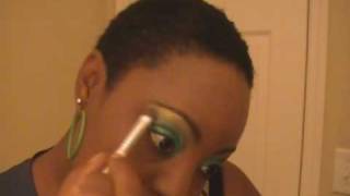 Yellow & Green Eyeshadow Tutorial.wmv.wmv