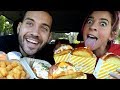 FOODIES TRY THE BEST EGG SANDWICHES IN LOS ANGELES with GABBIE HANNA!!