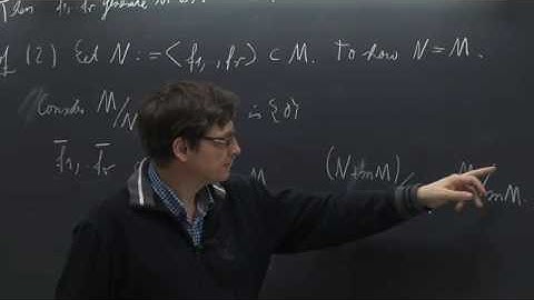 Algebraic Geometry - Lothar Göttsche - Lecture 19