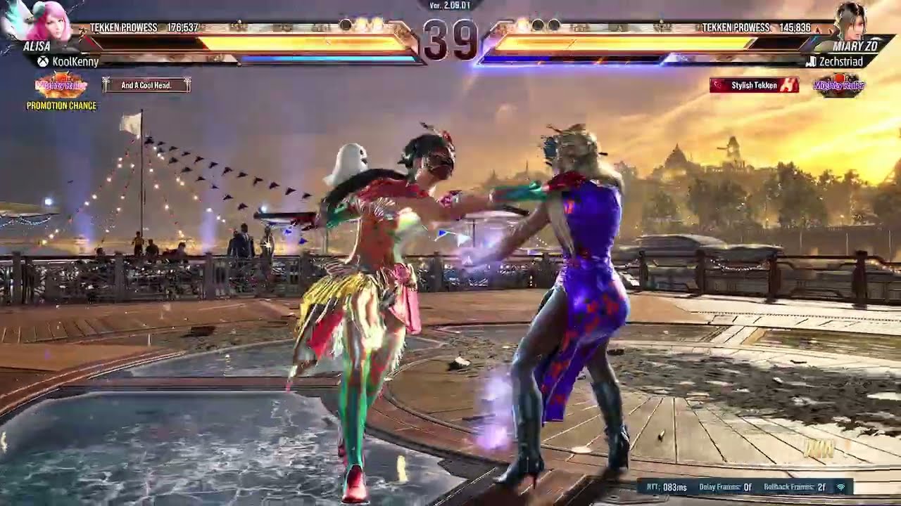 KOOLKenny148st TEKKEN 8 - My Alisa Bosconovitch VS  Miary Zo Cross Platform Gameplay.
