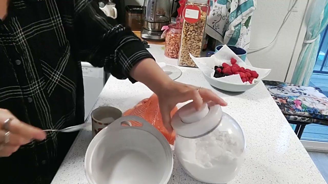 Солю рыбку красную 