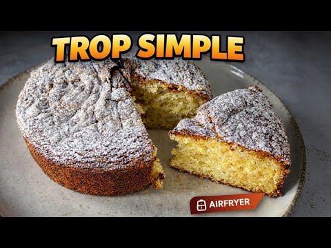 Vidéo : Recette gâteau au yaourt rapide au airfryer