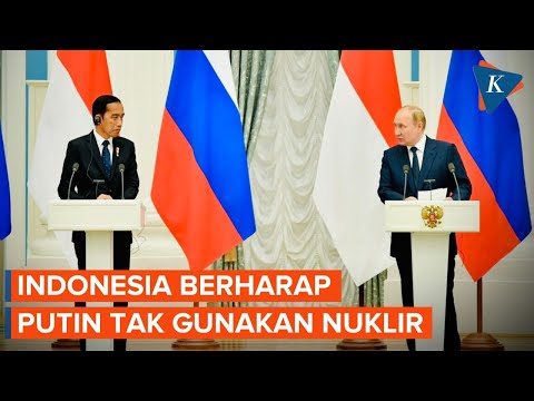 Indonesia Berharap Putin Tak Gunakan Nuklir di Ukraina