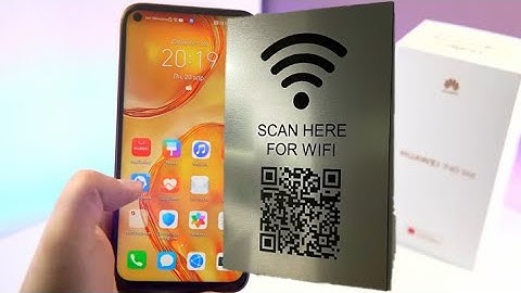 How to scan wifi qr code in huawei p40 lite | Huawei p40 lite prime  wifi qr code scanner