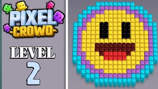 Pixel Crowd Level 2 Gameplay & Solution