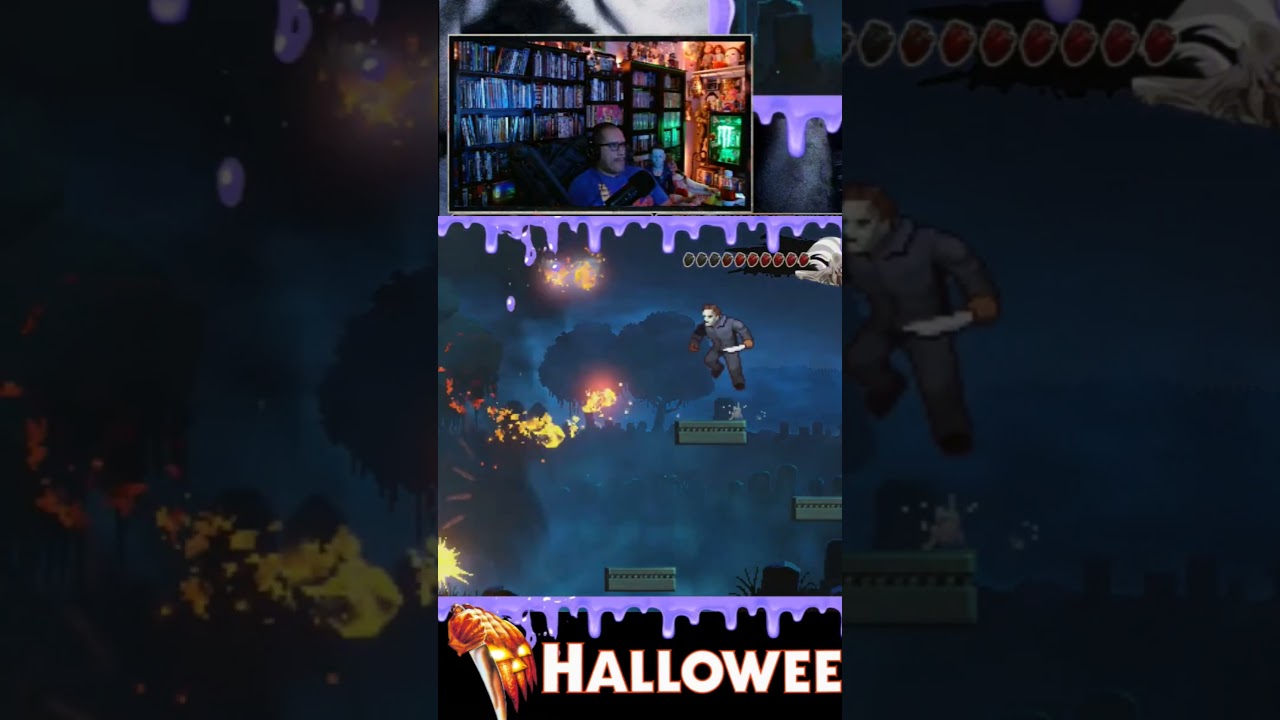 Michael Myers vs. Sister! #halloween #horrorgaming #retro