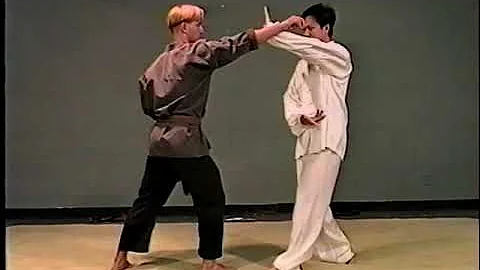 Tai Chi 24 Position Set, Form 10 Wave Hands Like Clouds (Taijiquan Movement)