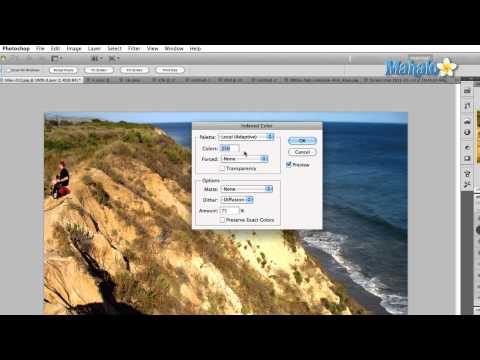 Learn Adobe Photoshop - Image Mode: Indexed Color