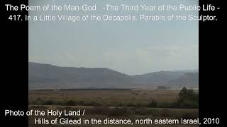 [AudioBook]The Poem of the ManGod/ ch.417 In a Little Village at Decapolis. Parable of the Sculptor