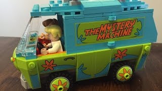 LEGO 75902 Scooby-Doo! The Mystery Machine. Unboxing and time lapse build!