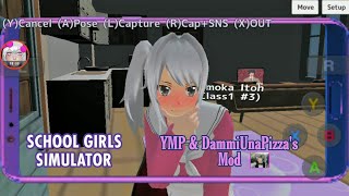 Yandere Mobile Player & DammiUnaPizza's Mod 💜 [School Girls Simulator]