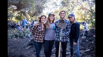 Montecito Mudslide Cleanup Effort- Help California x Changing Tides Foundation