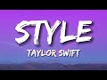 Taylor swift  style lyrics