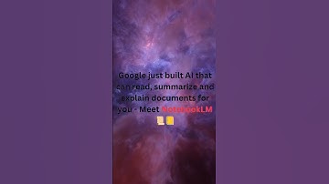 🚀 Google’s NotebookLM: The AI That Reads & Summarizes Your Notes Instantly! 🧠✨ #trending #ytshorts