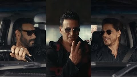 Shahrukh Khan Ads ft. Gauri Khan, Aryaan Khan, Ajay Devgan, & Akshay Kumar