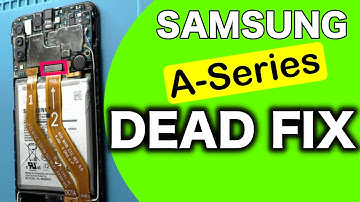 ⚠️ Your Samsung Galaxy A10, A20, A30, A50  Completely Dead, Not Charging, or Refusing to Turn On?