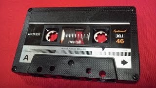 マクセル カセットテープ maxell XLⅠ Normal Position TypeⅠ Retro Vintage Compact Cassette Collection
