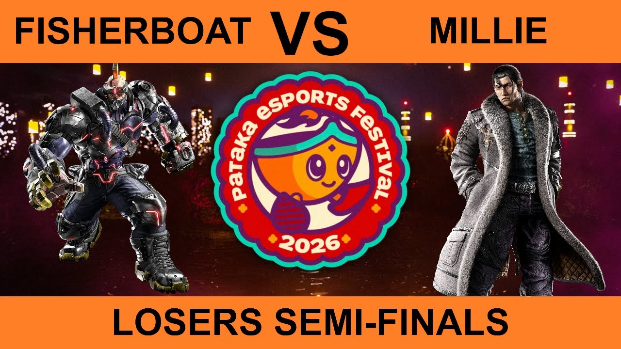 Fisherboat (Jack-8) VS Millie (Dragunov) - Losers Semi-Finals - Tekken 8 | Pataka 2026