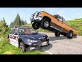 Crazy Police Chases #115 - BeamNG Drive Crashes | CrashBoomPunk