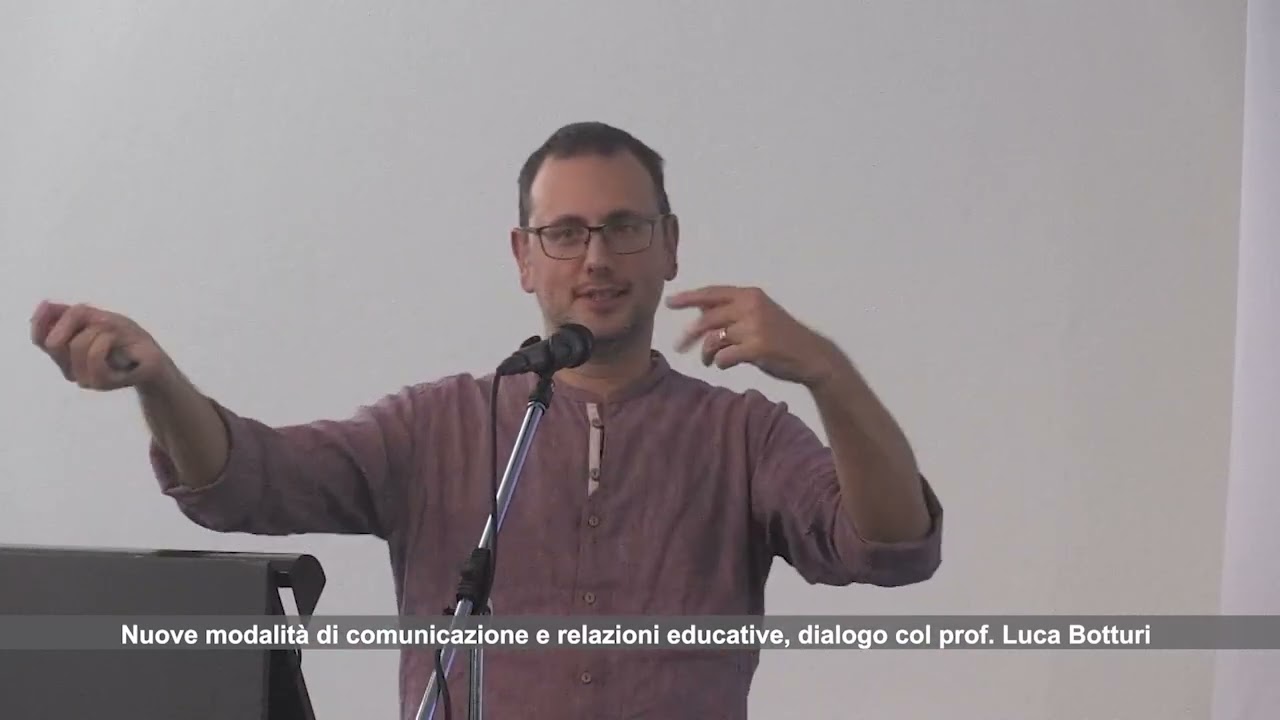 Nuove modalità di comunicazione e relazioni educative, dialogo con il prof. Luca Botturi