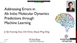 ES21 Addressing Errors in AIMD Predictions through Machine Learning