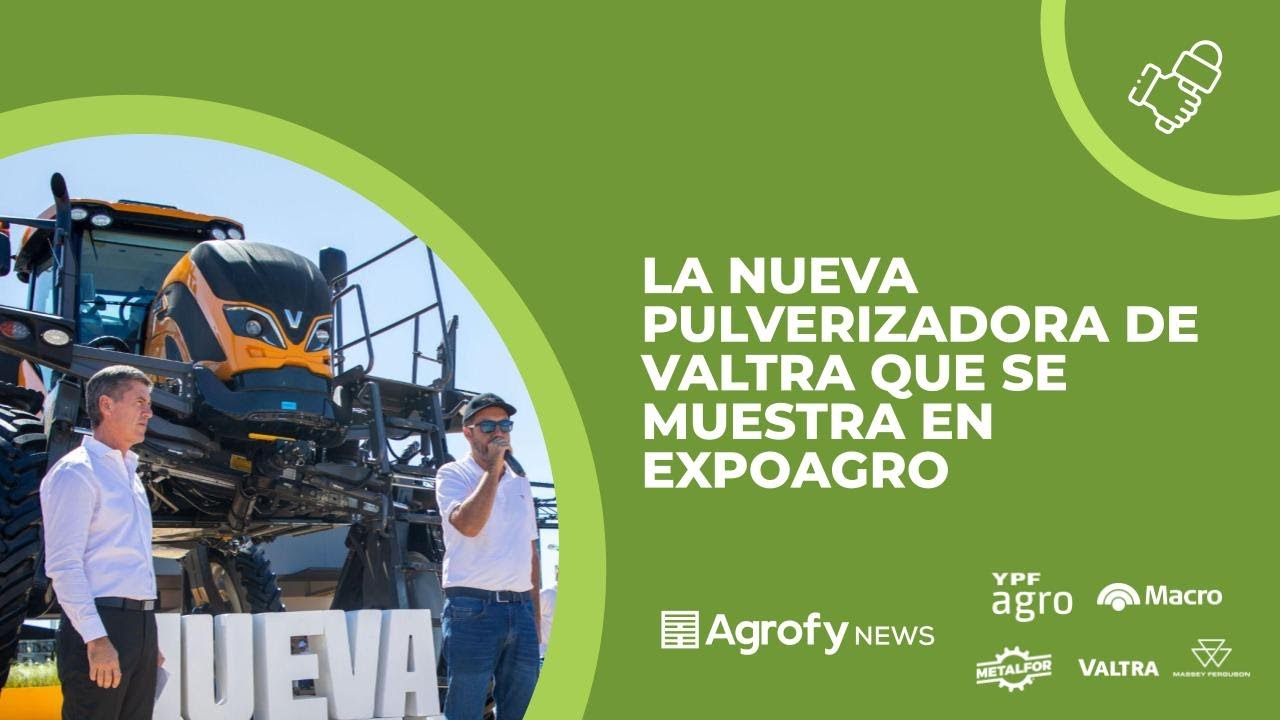 Pulverizadora Valtra Serie R: los detalles del interior y las innovadoras funciones de la máquina