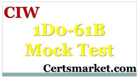 Why 1D0-61B Mock Test Is Common In USA
