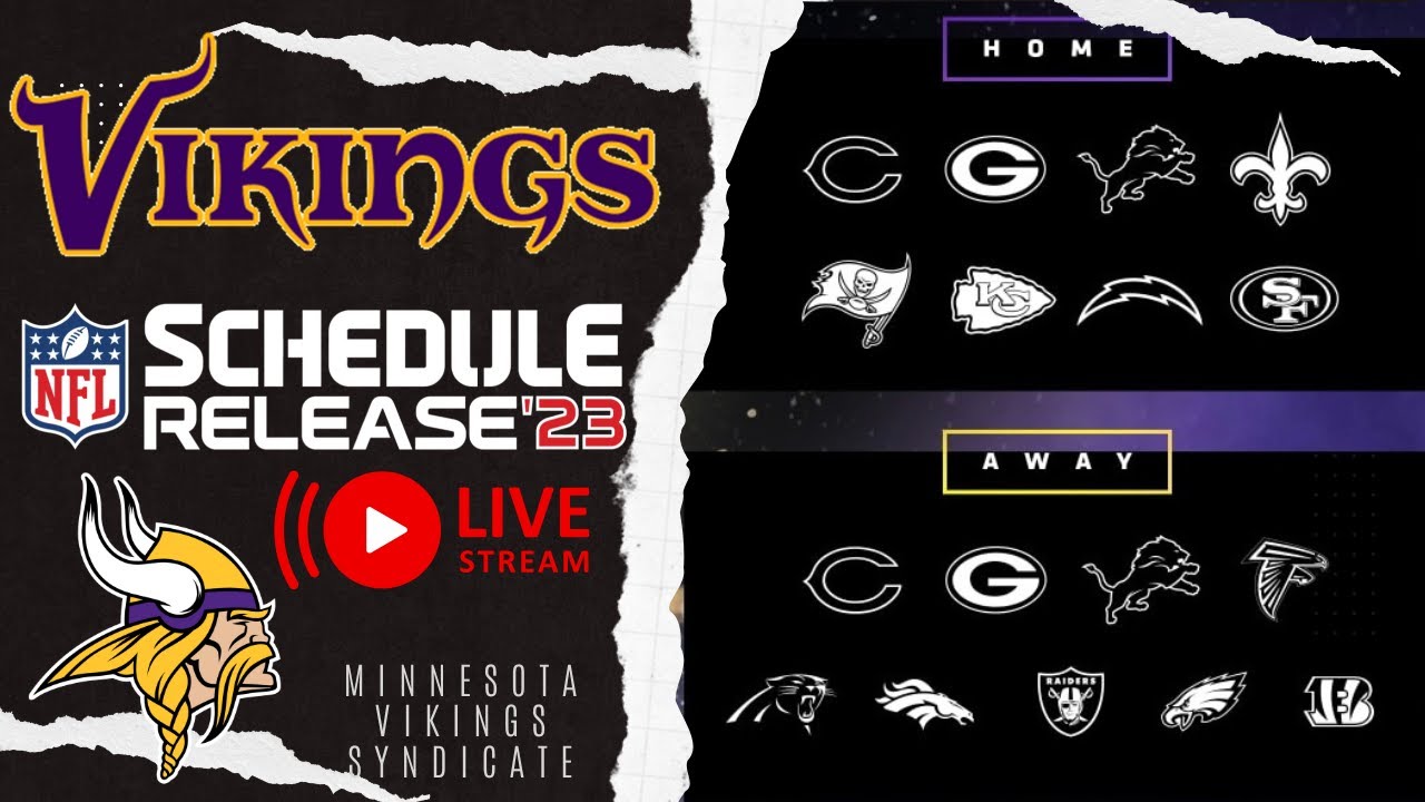 minnesota-vikings-2023-schedule-release-watch-along-reaction-youtube