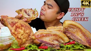 CRISPY PORK CHEEKS | Crunchy Pisngi Ng Baboy | MUKBANG PHILIPPINES | Pinoy Mukbang | @momshierosey2312