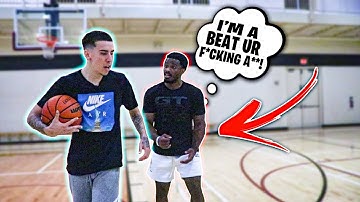 TRASH TALKER Challenged Me To A HEATED 1v1 & Gets EXPOSED BAD! (LOSER GOES BALD)