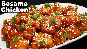 Sesame Chicken | Sesame Chicken Recipe | How to make Sesame Chicken