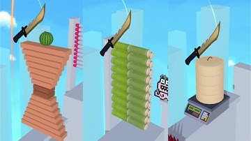 Almost Cut! Very Satisfying And Relaxing ASMR Slicing Game