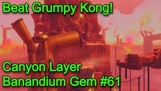 Donkey Kong Bananza - Canyon Layer Banandium Gem #61 - Beat Grumpy Kong!