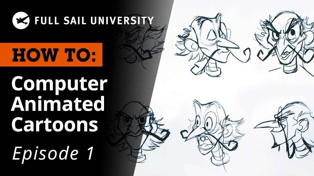 How To: Create A Computer Animated Cartoon – Visual Development | Full Sail  University - YouTube