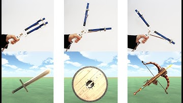 Transcalibur : Weight Moving VR Controller