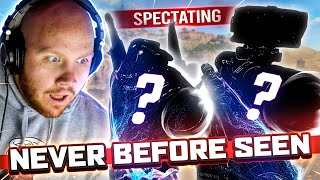 SPECTATING NEVER BEFORE SEEN GUNS IN WARZONE