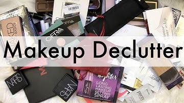 Makeup Declutter (over 10 palettes!) | Minimalism Game Day 20