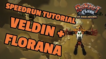 Veldin + Florana Beginner Speedrun Tutorial | Ratchet and Clank 3 (UYA)