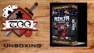 Ninja Sloths Board Game Unboxing