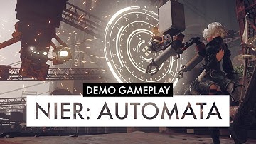 NieR: Automata Demo Gameplay