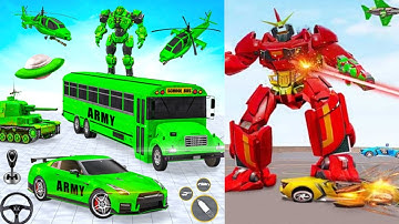 Army Bus Robot Transform Wars - Transform Battle - Robot Wars - GamePlay#2