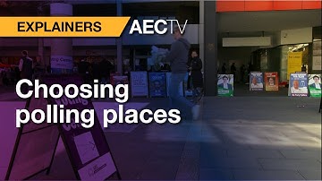 Choosing polling places